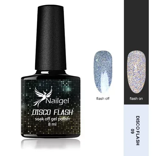 Nailgel Disco Flash gél lakk 09 8ml