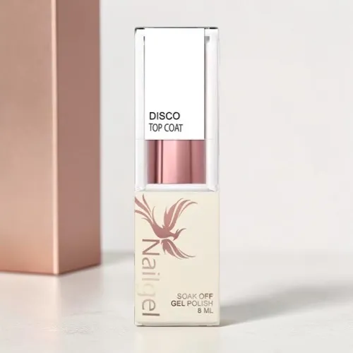 Nailgel Disco Top Coat fényzselé 8ml