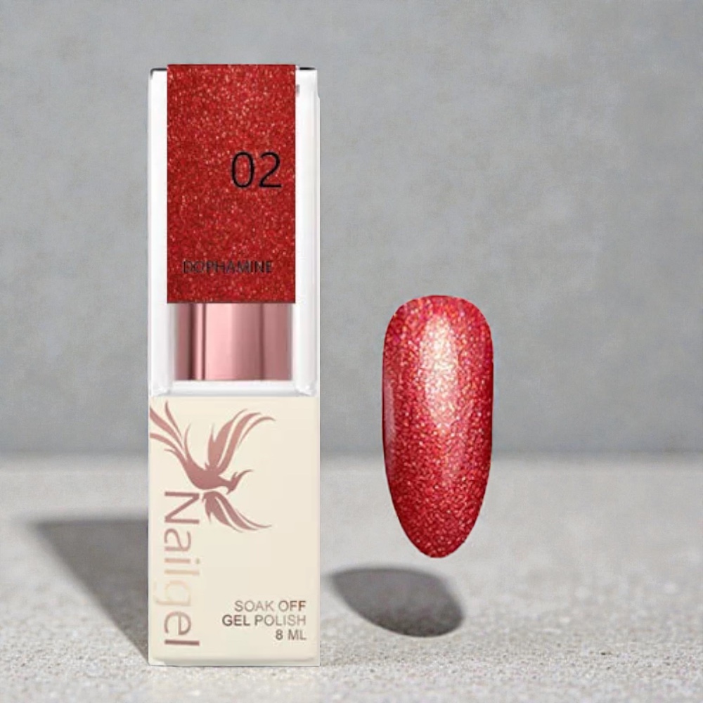 Nailgel Dophamine 02 gél lakk 8ml
