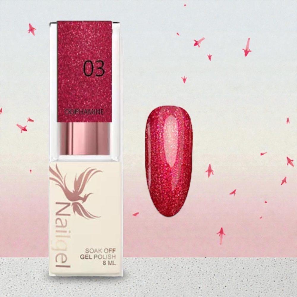 Nailgel Dophamine 03 gél lakk 8ml