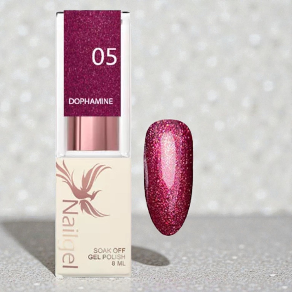 Nailgel Dophamine 05 gél lakk 8ml