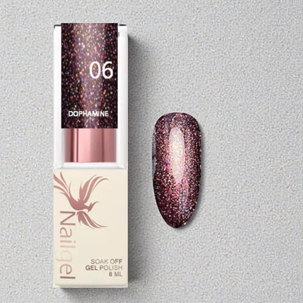 Nailgel Dophamine 06 gél lakk 8ml
