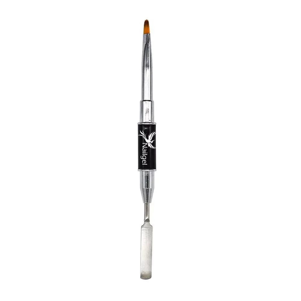 Nailgel Ecset és spatula eszköz poly és acrygélekhez