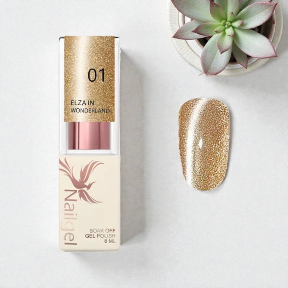Nailgel Elza In Wonderland 01 gél lakk 8ml