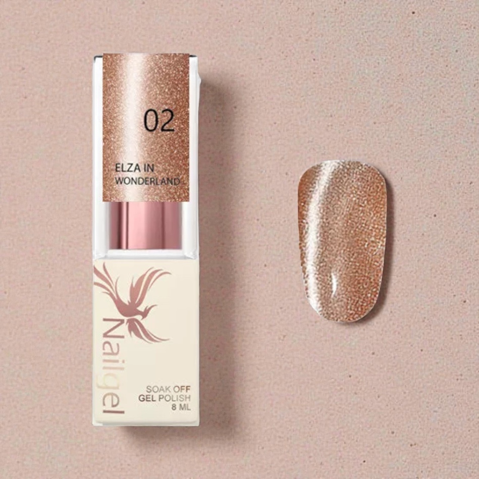 Nailgel Elza In Wonderland 02 gél lakk 8ml