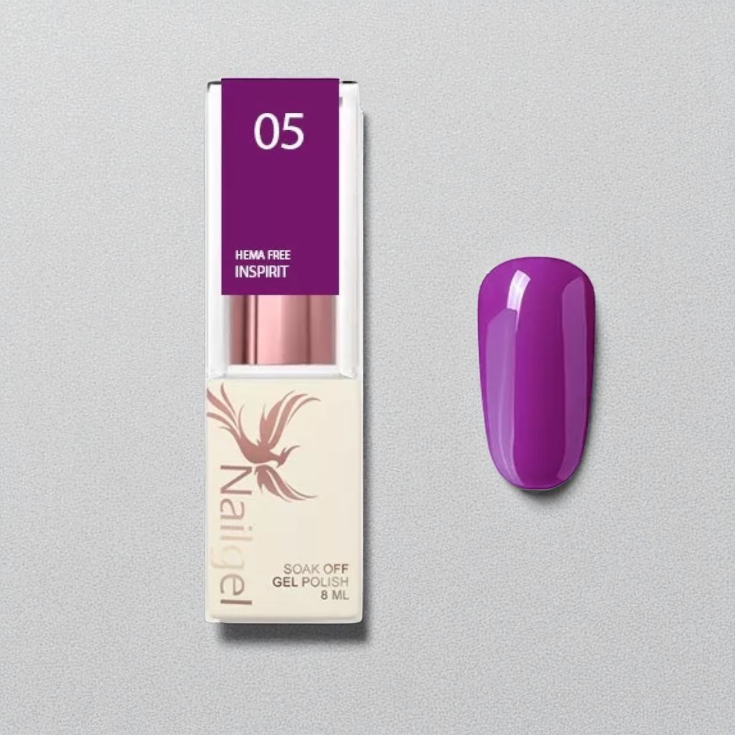 Nailgel InSpirit 05 gél lakk 8ml Nailgel InSpirit 05 gél lakk 8ml