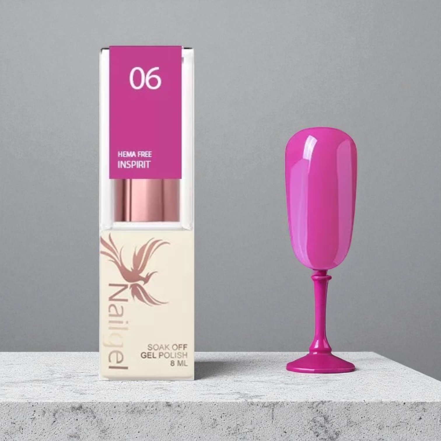 Nailgel InSpirit 06 gél lakk 8ml