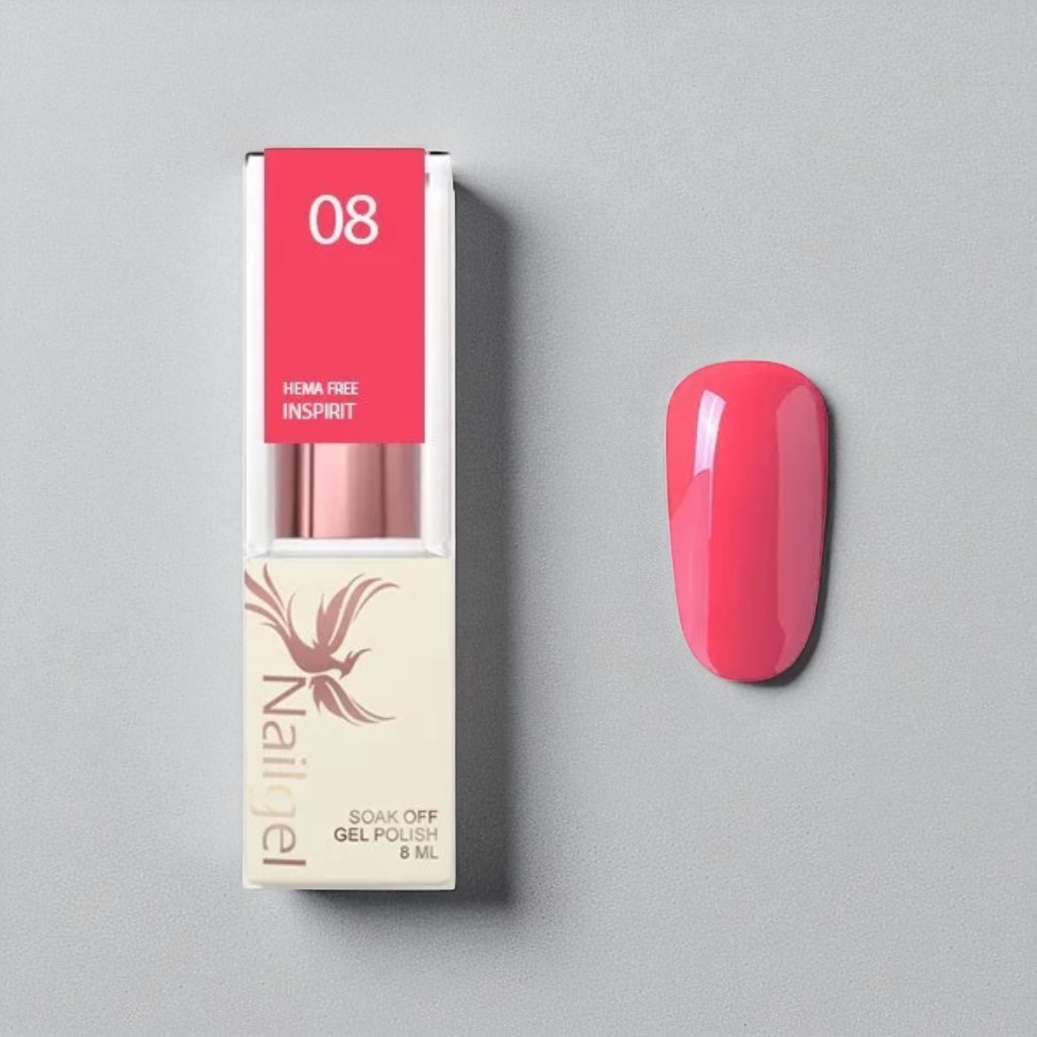 Nailgel InSpirit 08 gél lakk 8ml