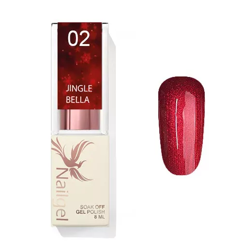 Nailgel Jingle Bella 02 gél lakk 8ml