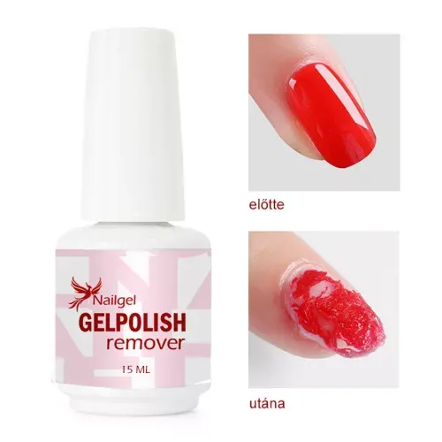 Nailgel Körömkímélő gél lakk leoldó 15 ml