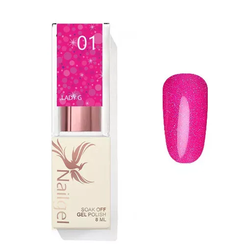 Nailgel Lady G 01 gél lakk 8ml
