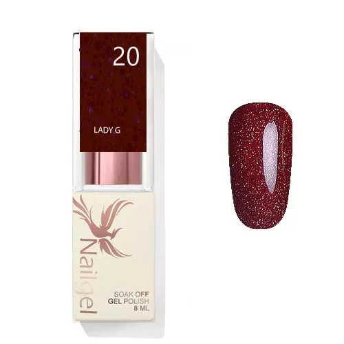 Nailgel Lady G 20 gél lakk 8ml