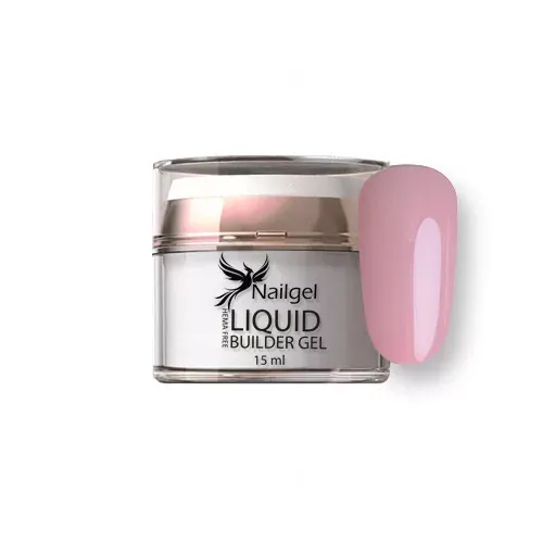 Nailgel Liquid builder gel - Frozen Rose - 15ml