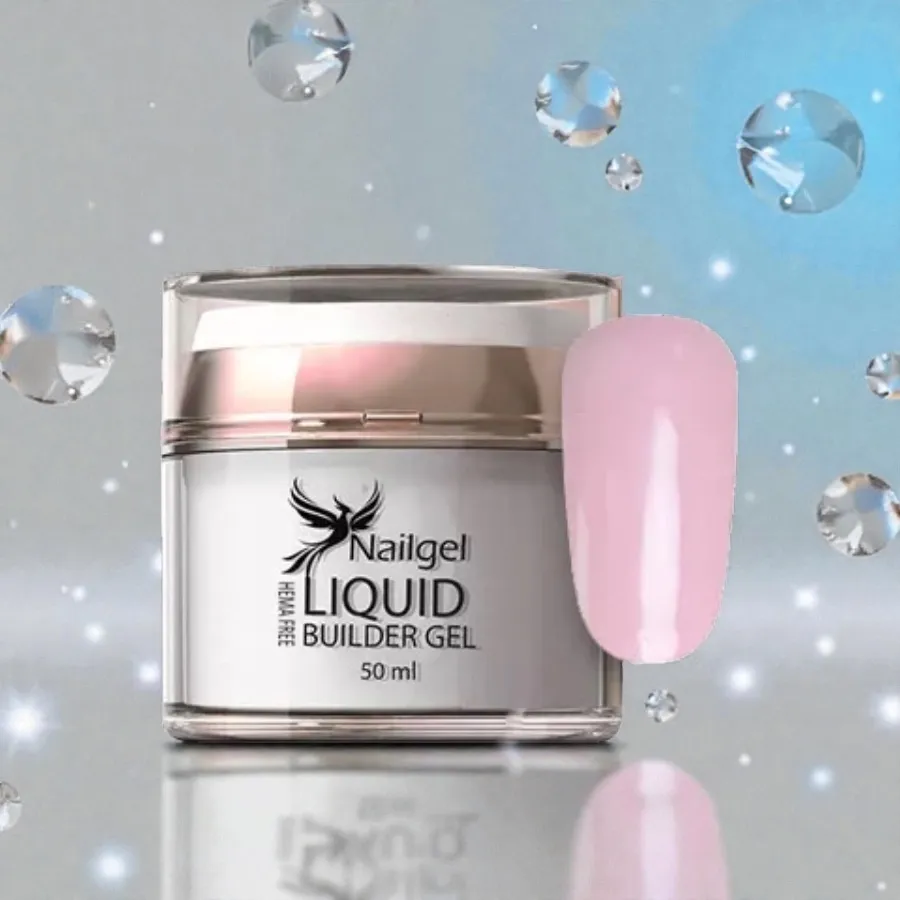 Nailgel Liquid builder gel - Baby Pink - 50ml