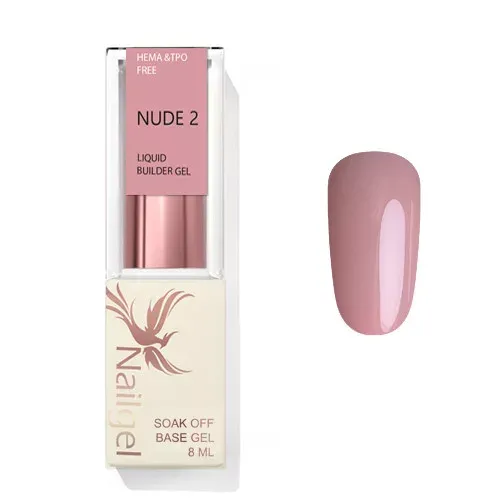 Nailgel Liquid builder gel - Nude 02 - 8 ml
