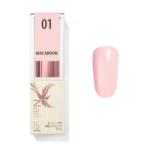 Nailgel Macaroon 01 gél lakk 8ml Nailgel Macaroon 01 gél lakk 8ml