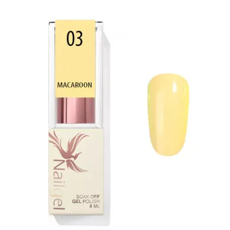 Nailgel Macaroon 03 gél lakk 8ml