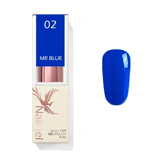 Nailgel Mr. Blue 02 gél lakk 8ml