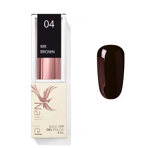 Nailgel Mr. Brown 04 gél lakk 8ml
