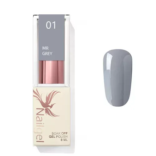 Nailgel Mr. Grey 01 gél lakk 8ml