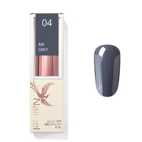 Nailgel Mr. Grey 04 gél lakk 8ml