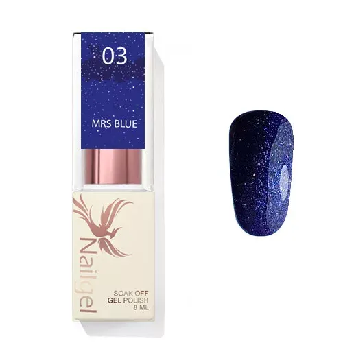 Nailgel Mrs. Blue 03 gél lakk 8ml