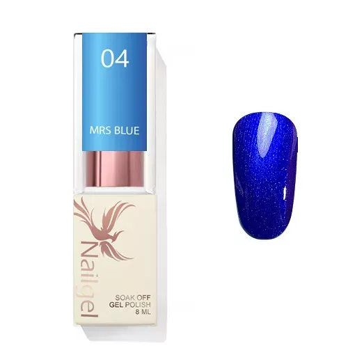 Nailgel Mrs. Blue 04 gél lakk 8ml