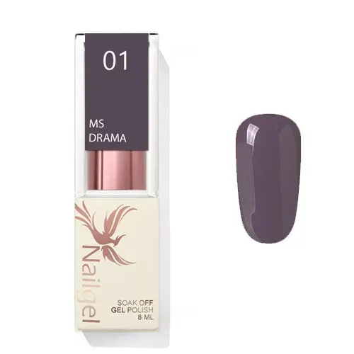 Nailgel Ms. Drama 01 gél lakk 8ml