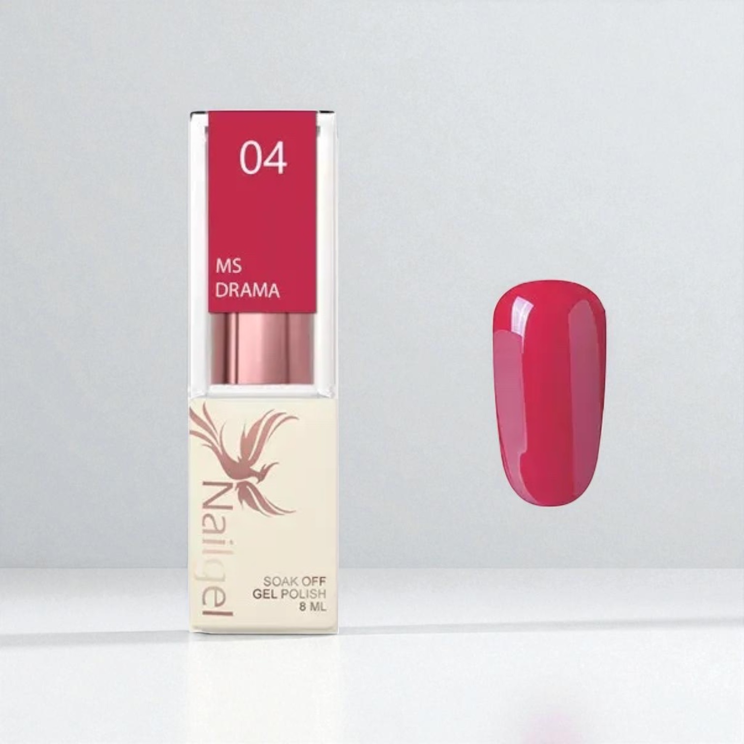 Nailgel Ms. Drama 04 gél lakk 8ml Nailgel Ms. Drama 04 gél lakk 8ml