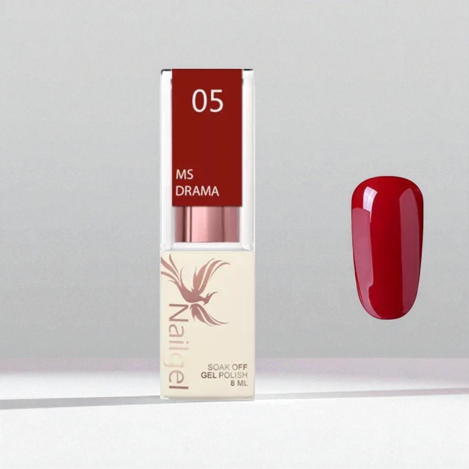 Nailgel Ms. Drama 05 gél lakk 8ml Nailgel Ms. Drama 05 gél lakk 8ml