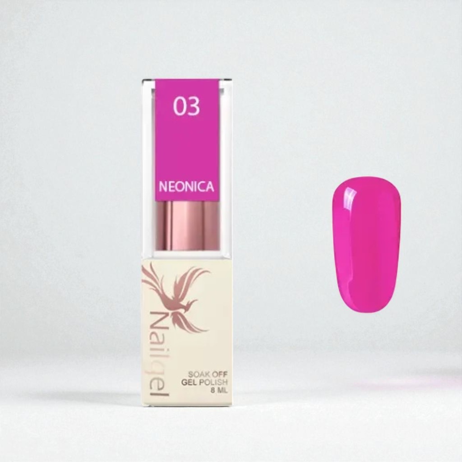 Nailgel Neonica 03 gél lakk 8ml Nailgel Neonica 03 gél lakk 8ml