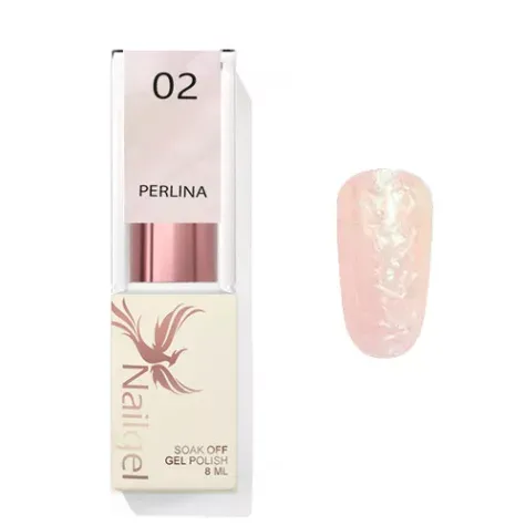 Nailgel Perlina 02 gél lakk 8ml