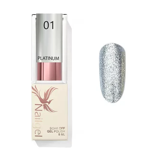 Nailgel Platinium 01 gél lakk 8ml
