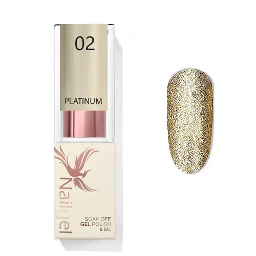 Nailgel Platinium 02 gél lakk 8ml