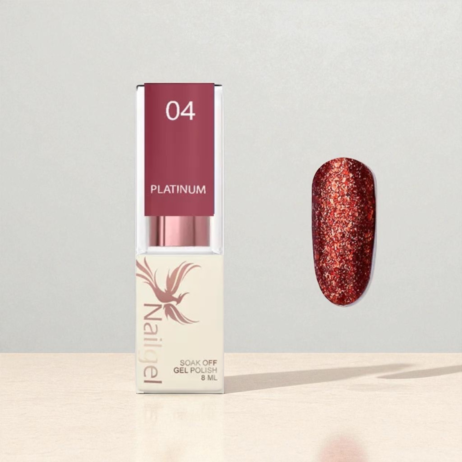Nailgel Platinum 04 gél lakk 8ml Nailgel Platinum 04 gél lakk 8ml