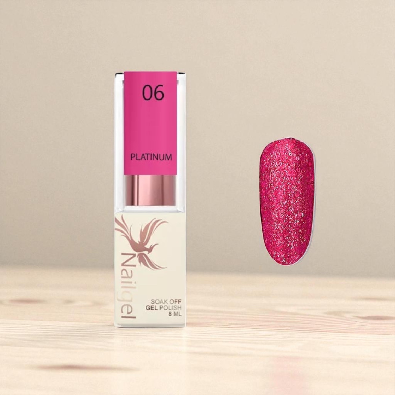 Nailgel Platinum 06 gél lakk 8ml Nailgel Platinum 06 gél lakk 8ml