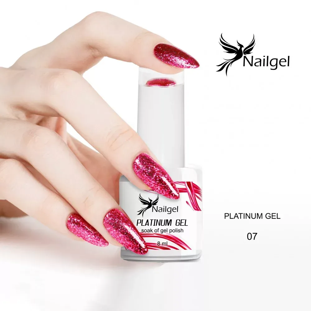 Nailgel Platinium 07 gél lakk 8ml