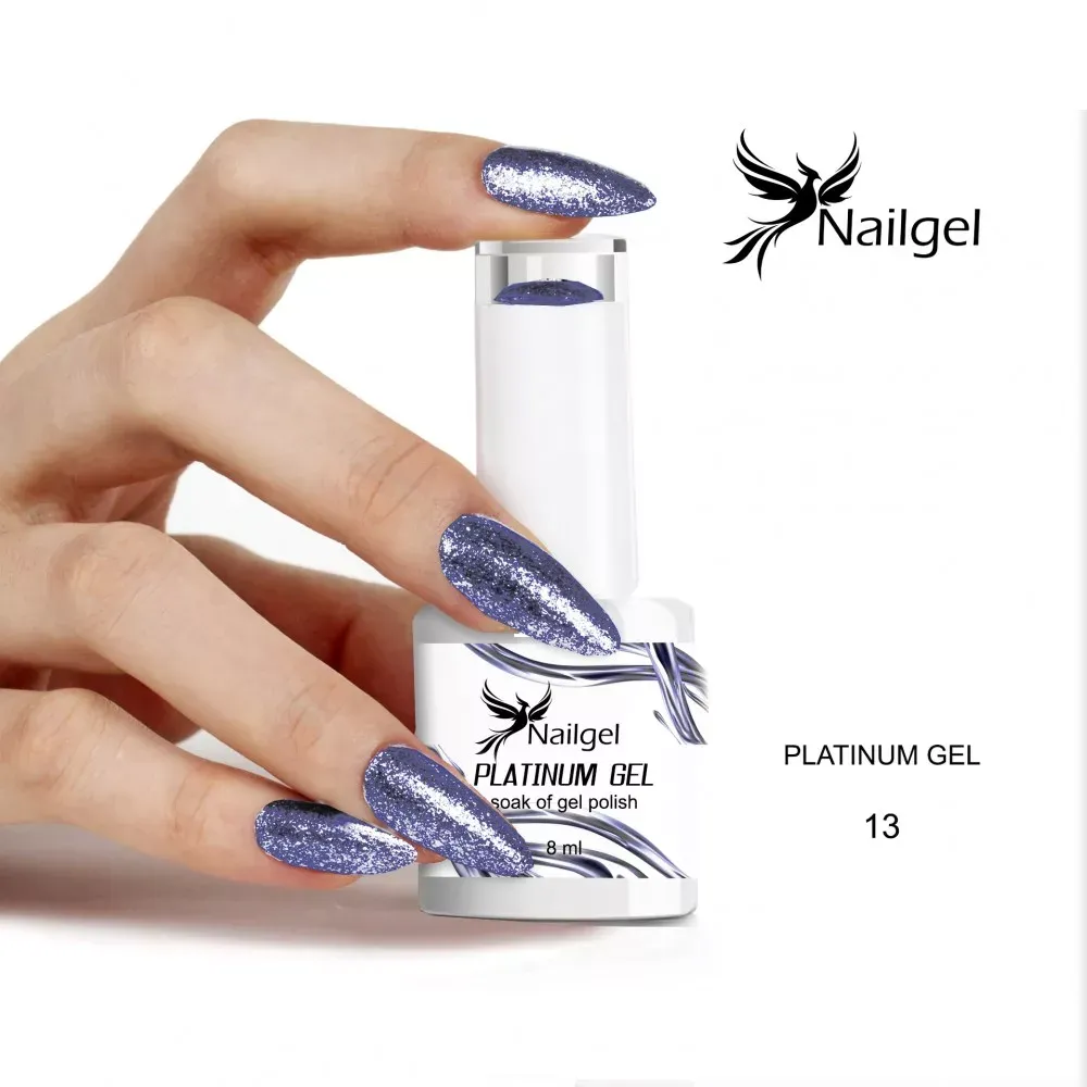Nailgel Platinium 13 gél lakk 8ml