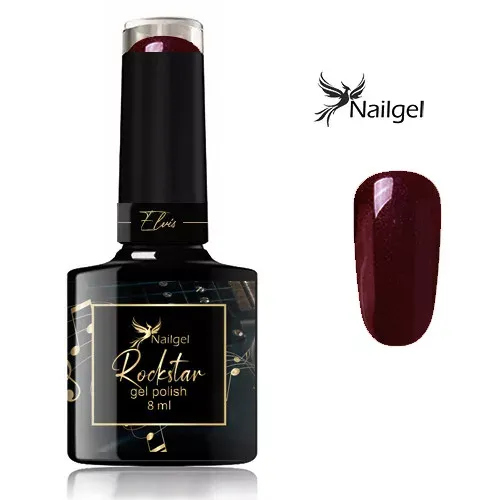 Nailgel Rockstar 02 - Elvis gél lakk 8ml