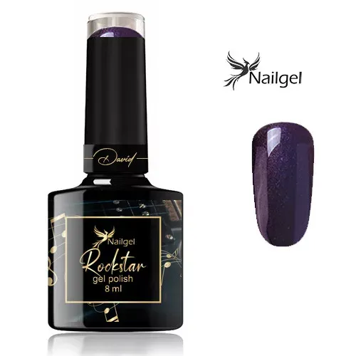 Nailgel Rockstar 03 - David gél lakk 8ml