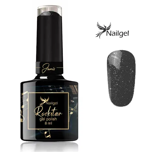 Nailgel Rockstar 08 - Janis gél lakk 8ml