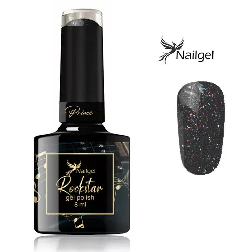 Nailgel Rockstar 09 - Prince gél lakk 8ml