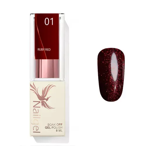 Nailgel Ruby Red 01 gél lakk 8ml