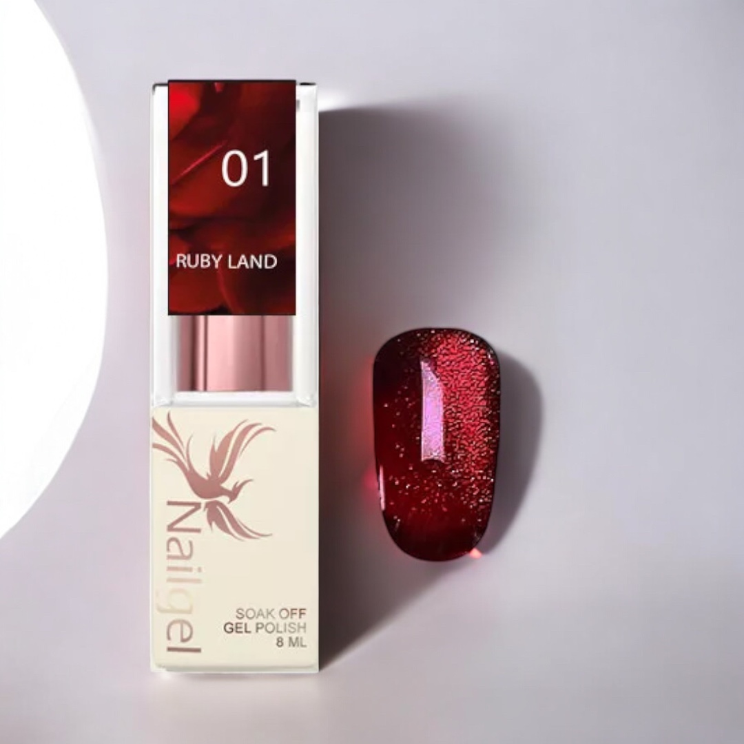 Nailgel Rubyland 01 gél lakk 8 ml