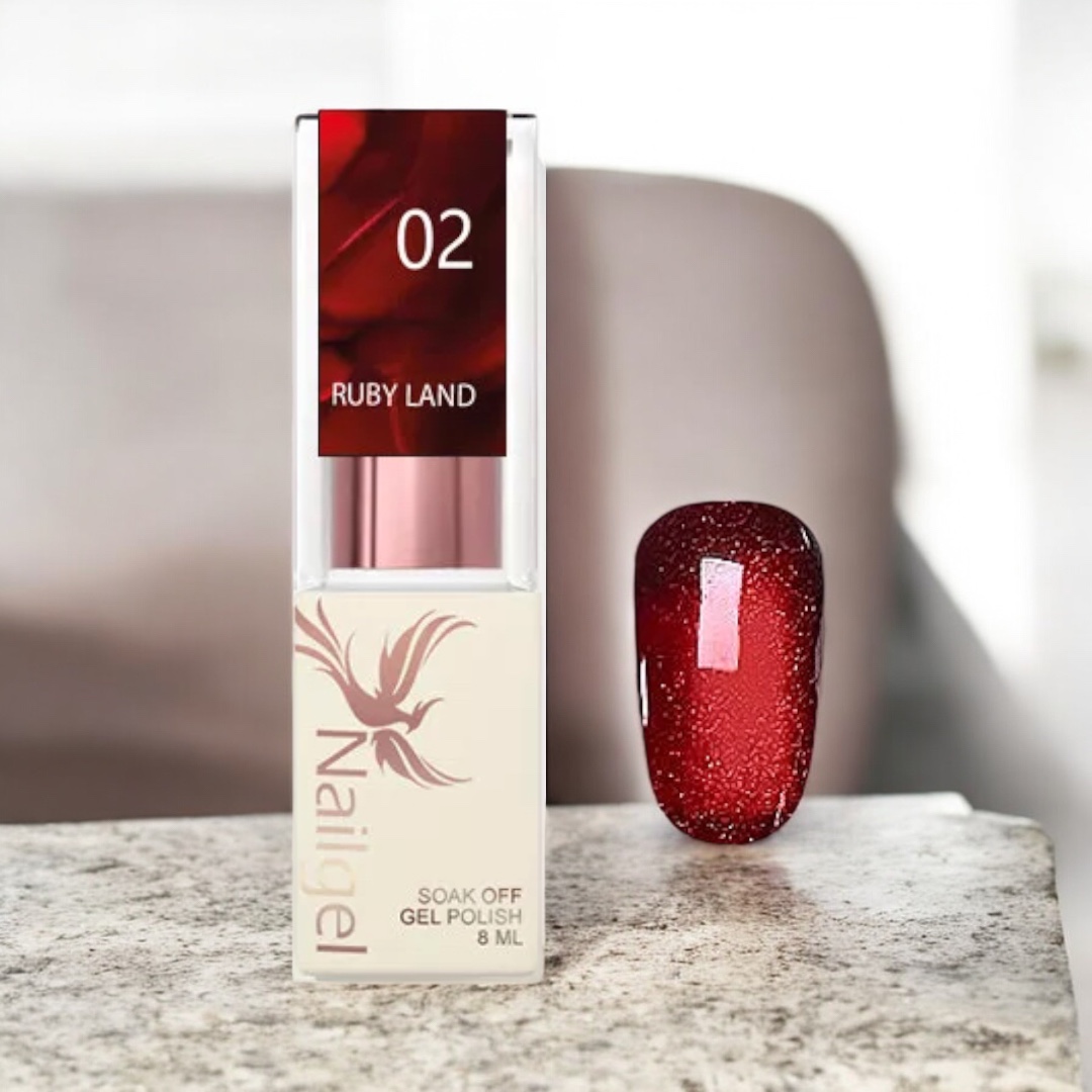 Nailgel Rubyland 02 gél lakk 8 ml