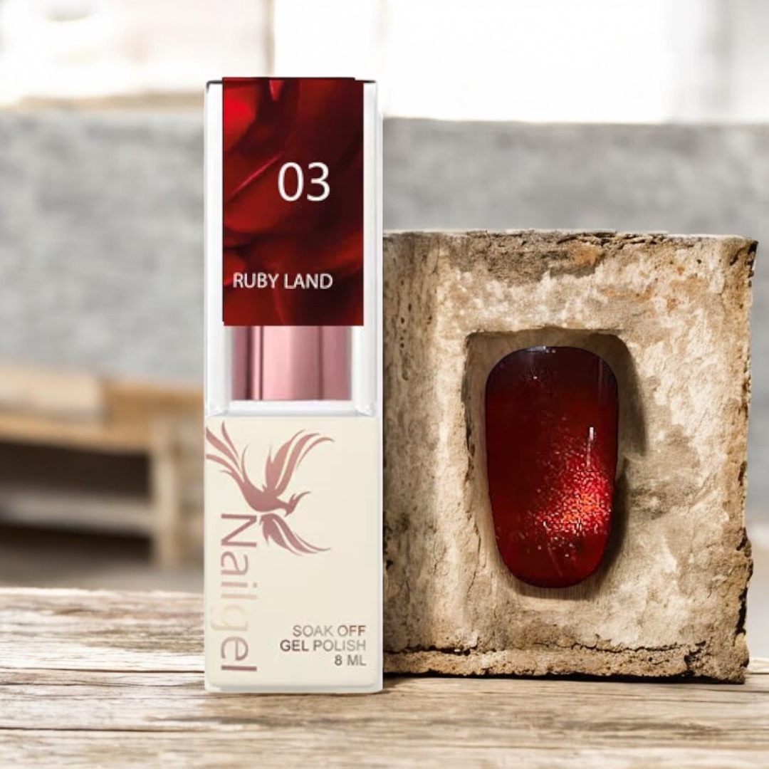 Nailgel Rubyland 03 gél lakk 8 ml