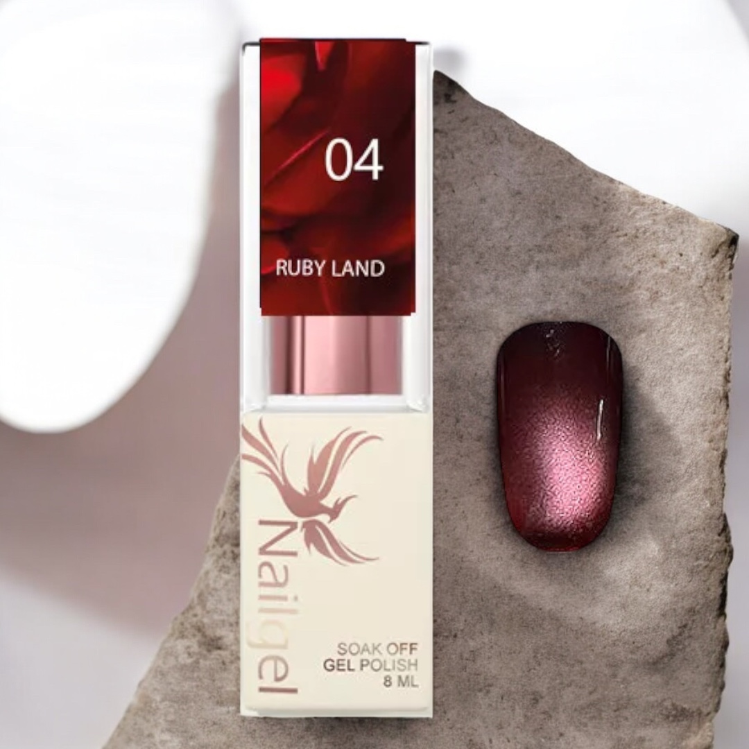 Nailgel Rubyland 04 gél lakk 8 ml