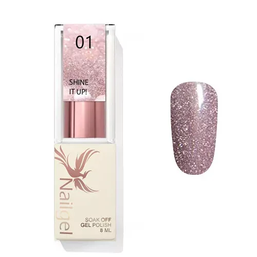 Nailgel Shine It UP! gél lakk 01 8ml