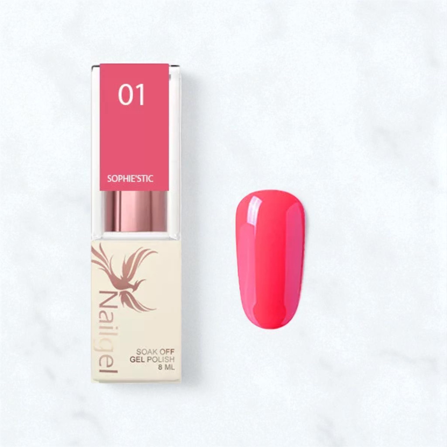 Nailgel Sophie’stick 01 gél lakk 8 ml