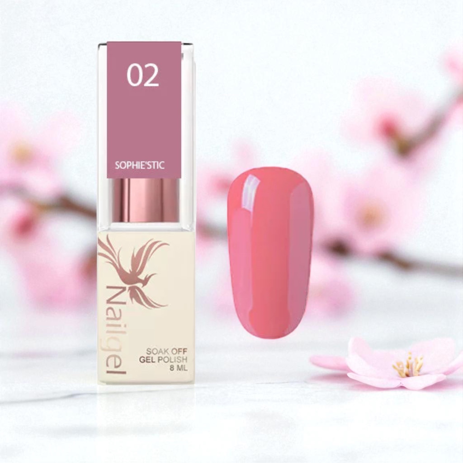 Nailgel Sophie’stick 02 gél lakk 8 ml